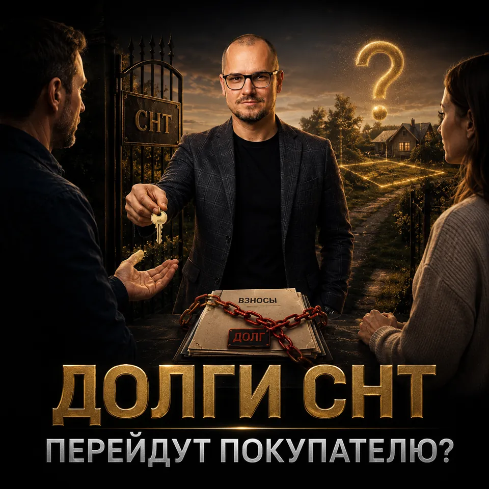 Артём Плужников передаёт ключ от участка рядом с папкой долгов по взносам СНТ