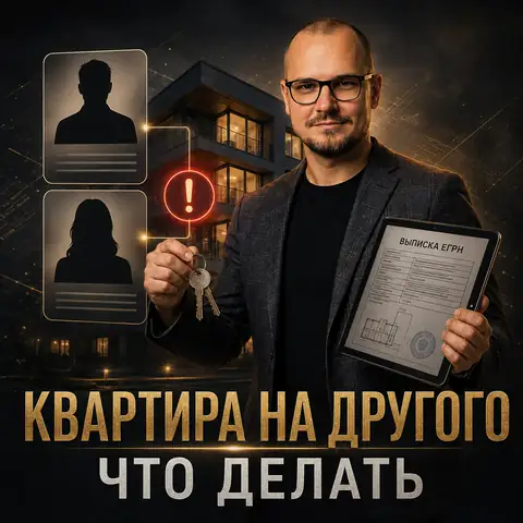 Артём Плужников сравнивает ключи от квартиры со сведениями о разных собственниках в ЕГРН