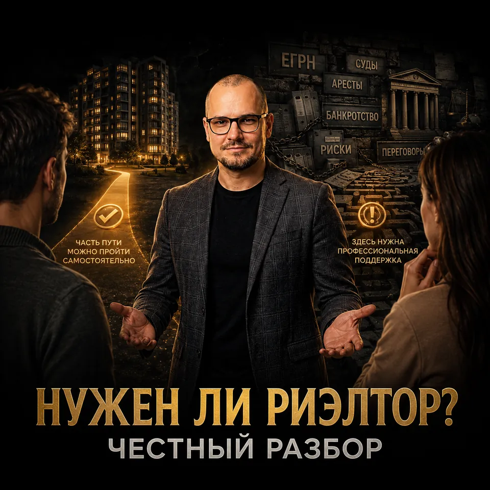 Артём Плужников между самостоятельной покупкой квартиры и сложными юридическими рисками