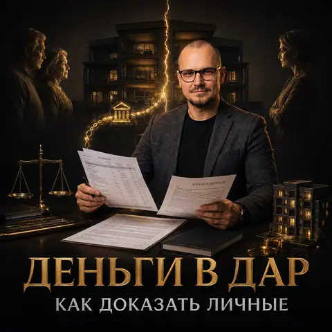 Артём Плужников проверяет договор дарения и движение денег при разделе квартиры