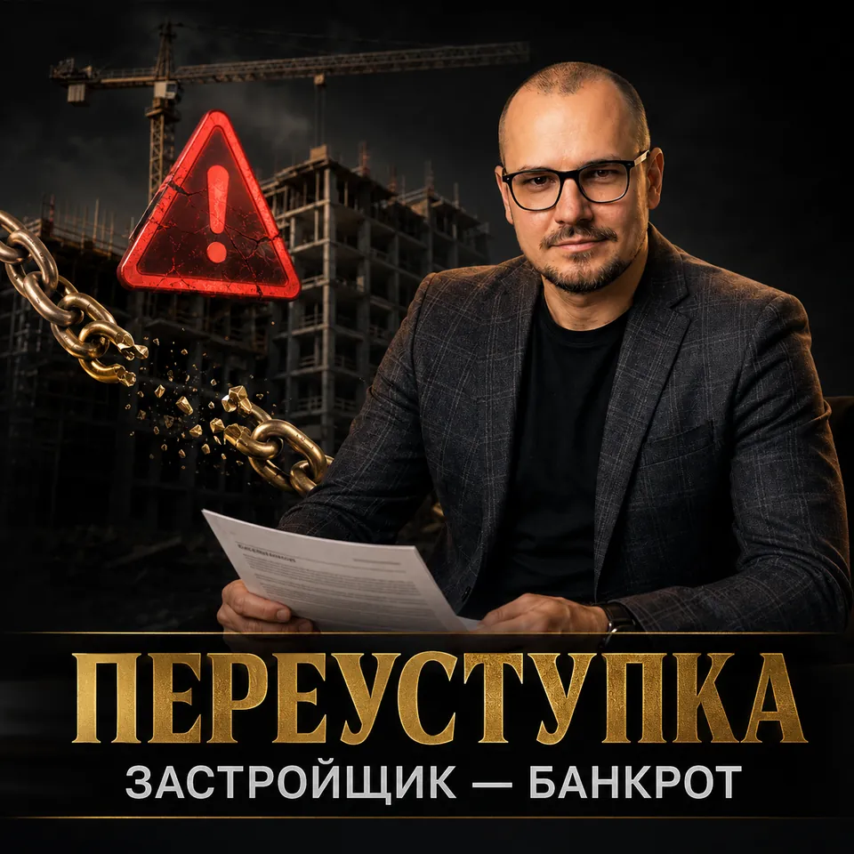 Артём Плужников изучает переуступку на фоне остановленной стройки и риска банкротства